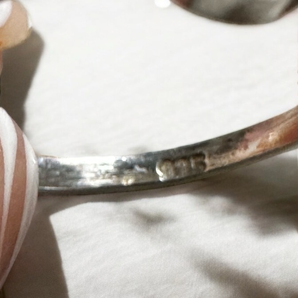 Labradorite & Citrine Sterling Silver Ring Size 8 to 10 Adjustable - Picture 12 of 15